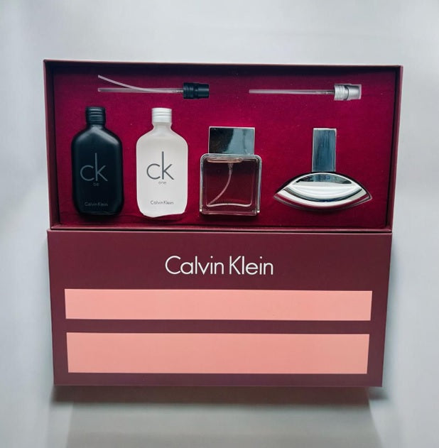 Calvin Klein Perfume Gift Set, 4 Fragrances, 30 ml Each, Unisex