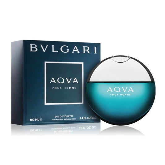 BVLGARI Aqva Pour Homme Eau De Toilette (100ml), Authentic Branded Perfume for Him