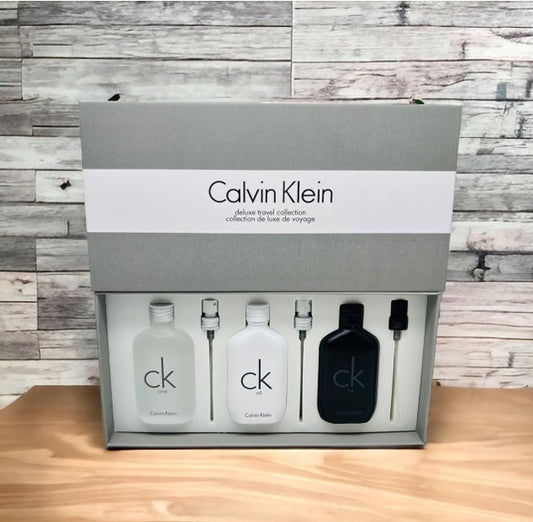Calvin Klein CK Deluxe Travel Collection, 30ml Perfume Gift Set, 3 Bottles, for Him