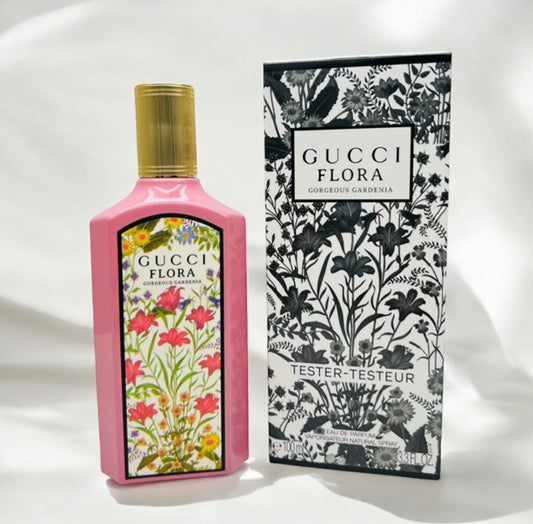 Gucci Flora Gorgeous Gardenia Eau de Parfum, Tester, Pink Bottle, for Her