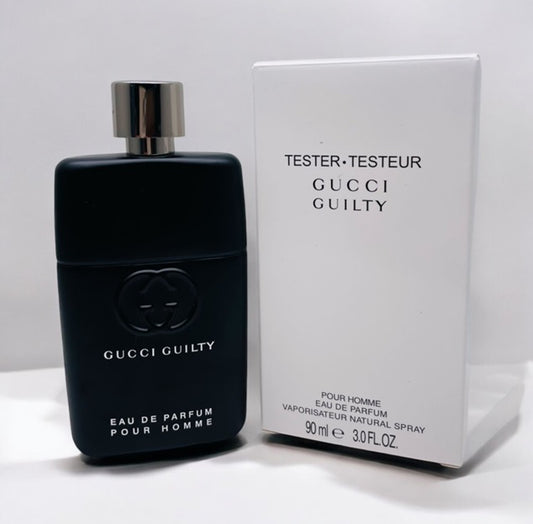 Gucci Guilty Pour Homme Eau de Parfum Tester, 90 ml, Black, for Him