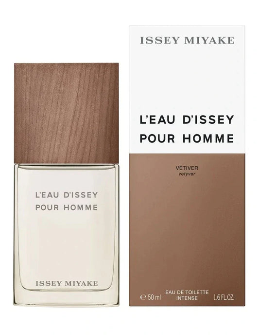 Issey Miyake L'Eau D'Issey Vetiver Eau De Toilette Intense , 100 ml, Authentic Branded Perfume for Him